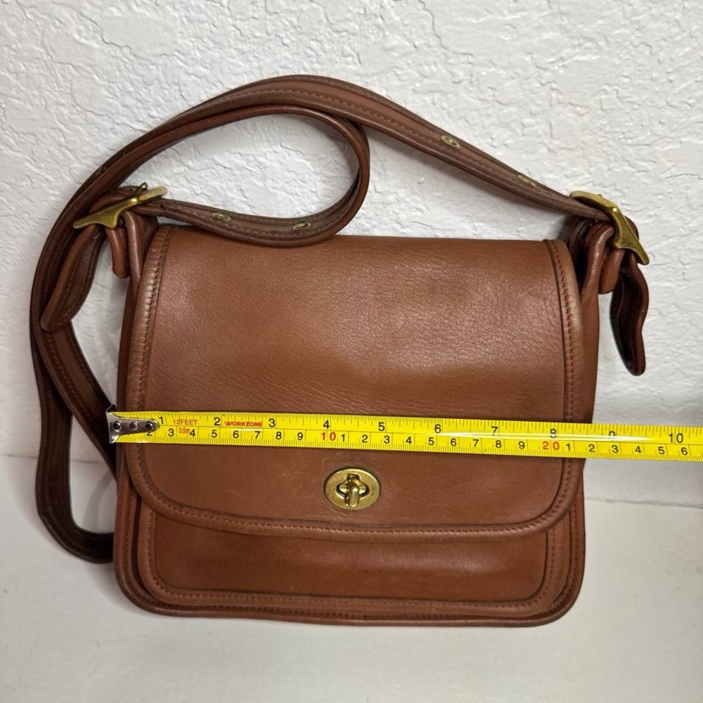 Vintage Coach Rambler’s Legacy Bag Brown - Picture 2 of 15